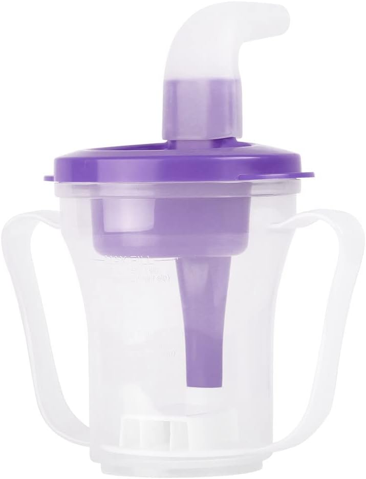 Ehucon Dysphagia Regulating Drinking Cup for Swallowing and Disorders People,Dispenses 5cc or 10cc of Liquid Each Time,No Thickener is Used.Helps to Prevent Choking - Image 1